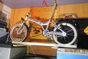 Frankia I650 ED Wohnmobil – Fahrradhalterung
