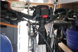 Knaus Sun Wohnmobil – Fahrradhalterung