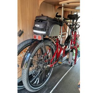 Hymer EXSIS Wohnmobil Fahrradhalterung