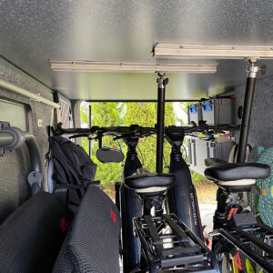 bike-holder Deckenschiene Aluminiumprofil Detail