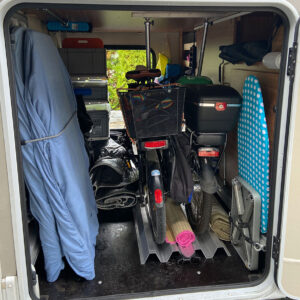 Fahrradhalter Heckgarage Stauraum Nutzung Kombi Set 2.0 Wohnmobil