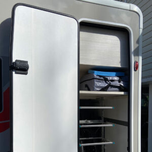 Wohnmobil Garagentür Regalsystem Euroboxen