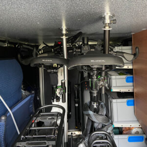 Detail-Ansicht des bike-holder Systems im Carthago Chic C-Line.