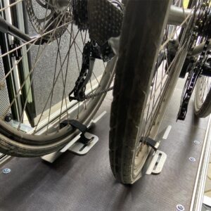 Detailaufnahme der Hinterradschalen im SLIDE-out Heavy Auszugssystem