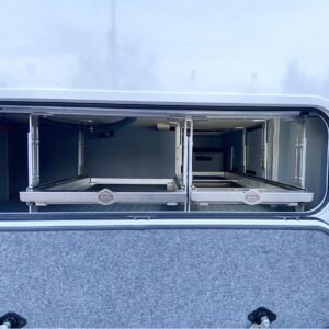 SLIDE-out Light Unterflurauszug in eingefahrenem Zustand