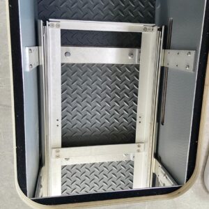 Detailaufnahme Schienensystem SLIDE-out Light von BOBs Garage