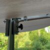 Stehtisch-Markise-Sonnenschirm-Detail-Befestigung